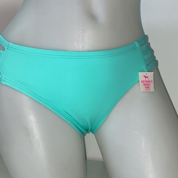 🔥🏖VICTORIA SECRET swimsuit top 32D push-up bottom-small New #1 - Picture 9 of 9